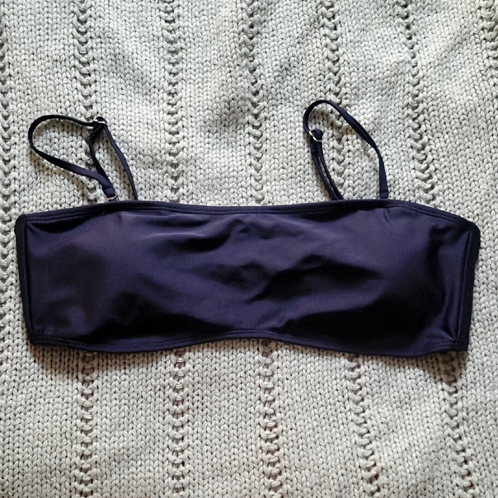 2/$15 Adjustable Bikini Top Black L